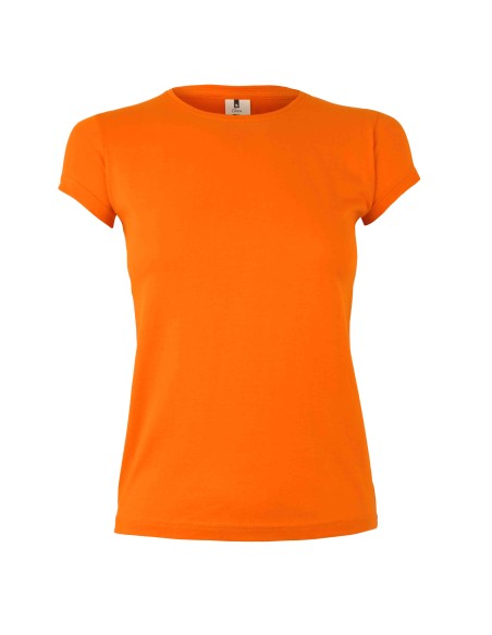 MK170CV.CAMISETA MANGA CORTA MUJER ORANGE  S-2XL